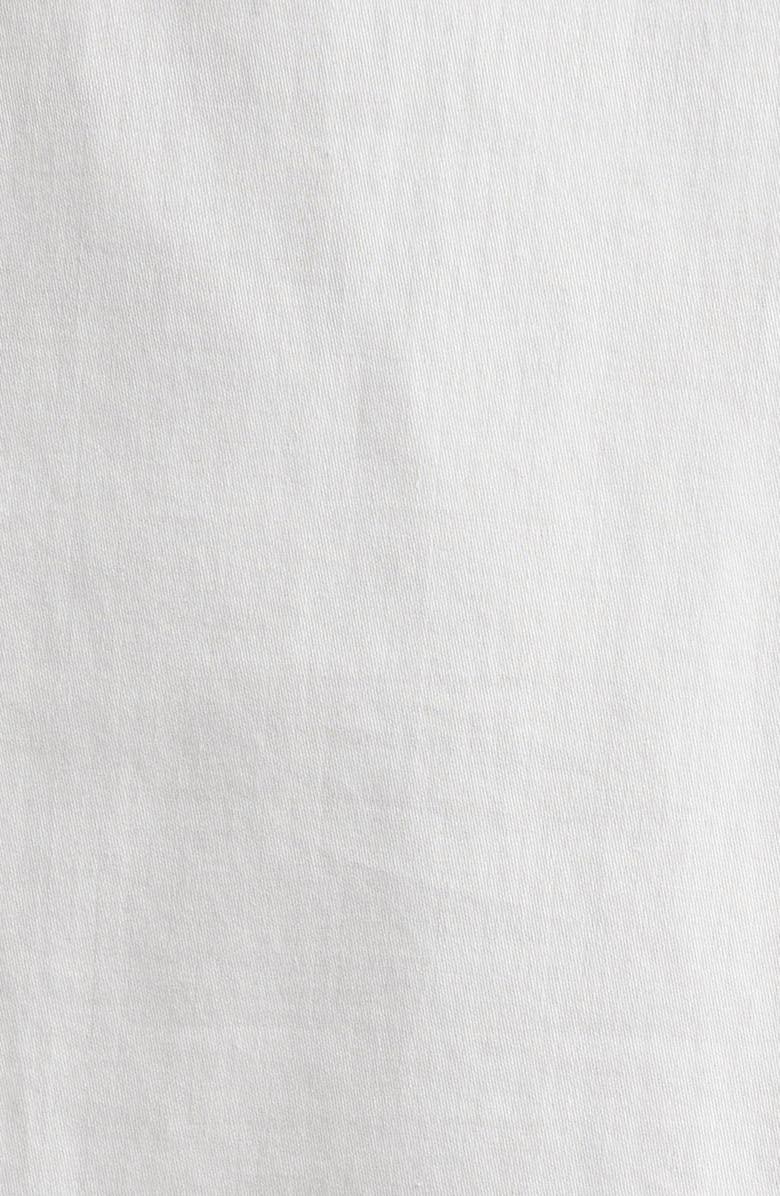 Natori Embroidered Trim Cotton Sateen Pajamas, Alternate, color, White