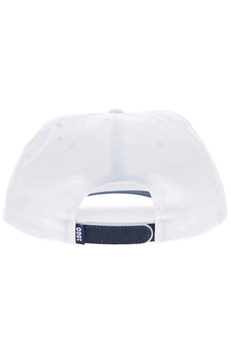 HOOEY Men's HOOey White Dallas Cowboys Star Logo Rope Adjustable Hat, Alternate, color, White