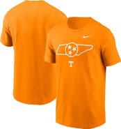 Nike Men's Nike Tennessee Orange Tennessee Volunteers Campus State Shape T-Shirt
