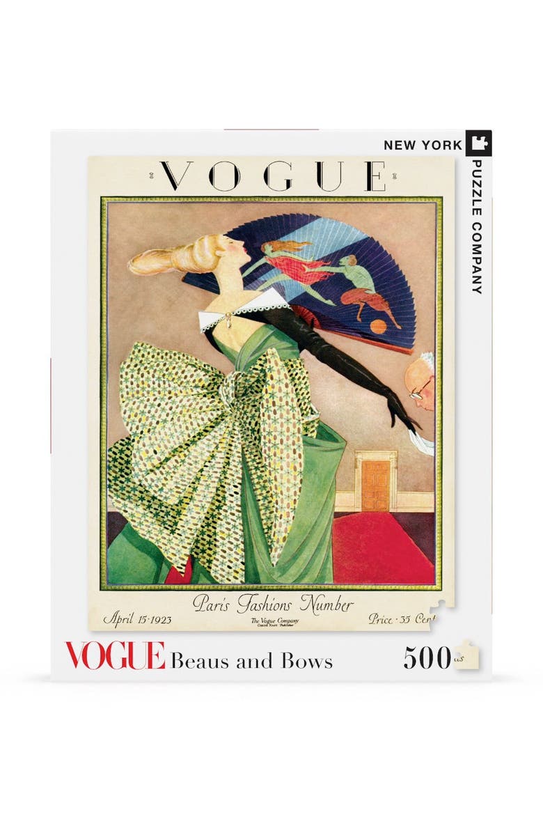 NEW YORK PUZZLE COMPANY Beaus and Bows 500 Piece Puzzle, Main, color, NO COLOR