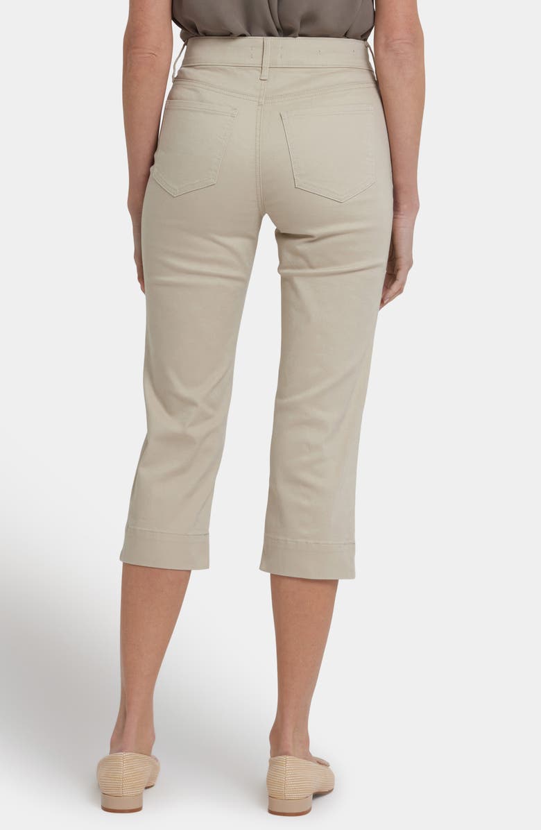NYDJ Marilyn Straight Leg Capri Jeans, Alternate, color, Feather