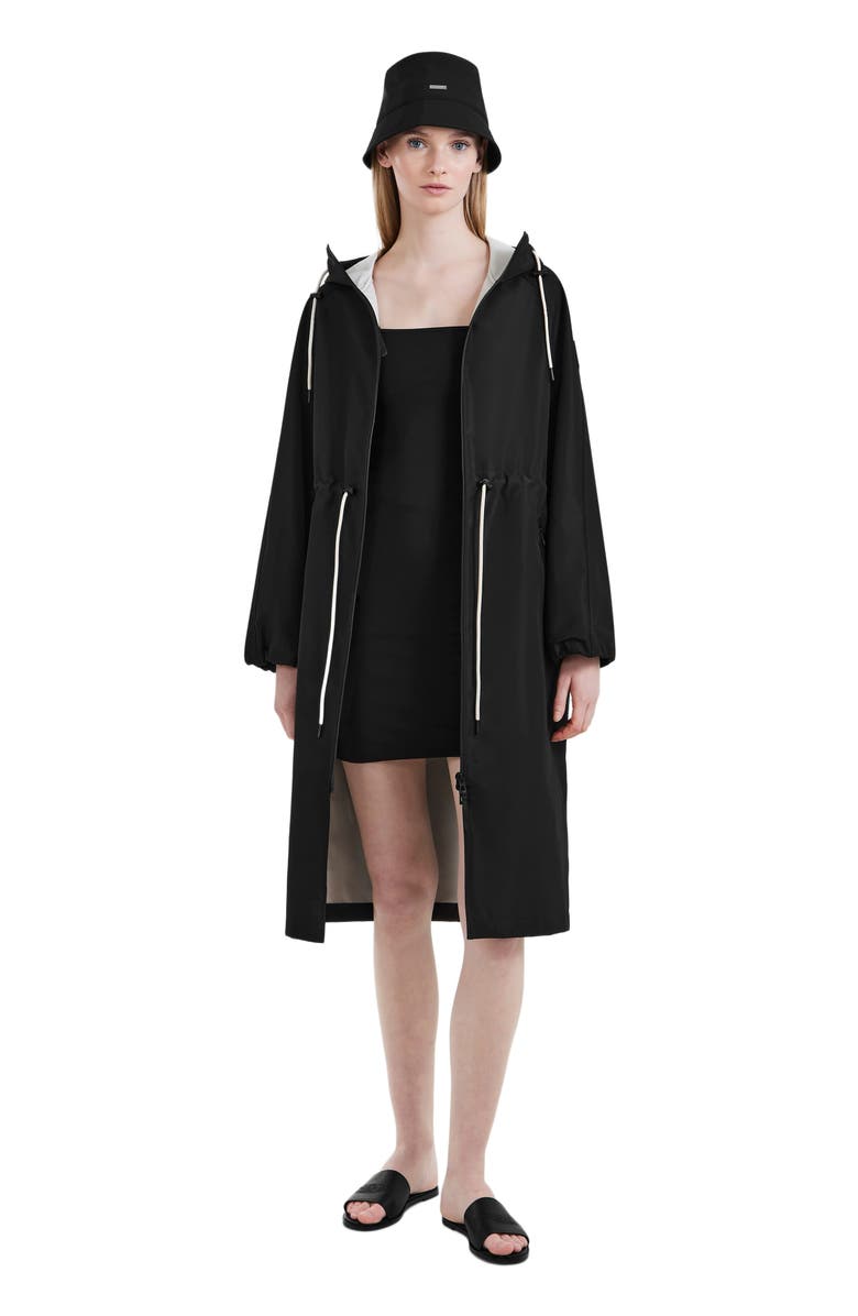 Rudsak CARLA WOMEN'S LONG HOODED RAIN COAT, Main, color,