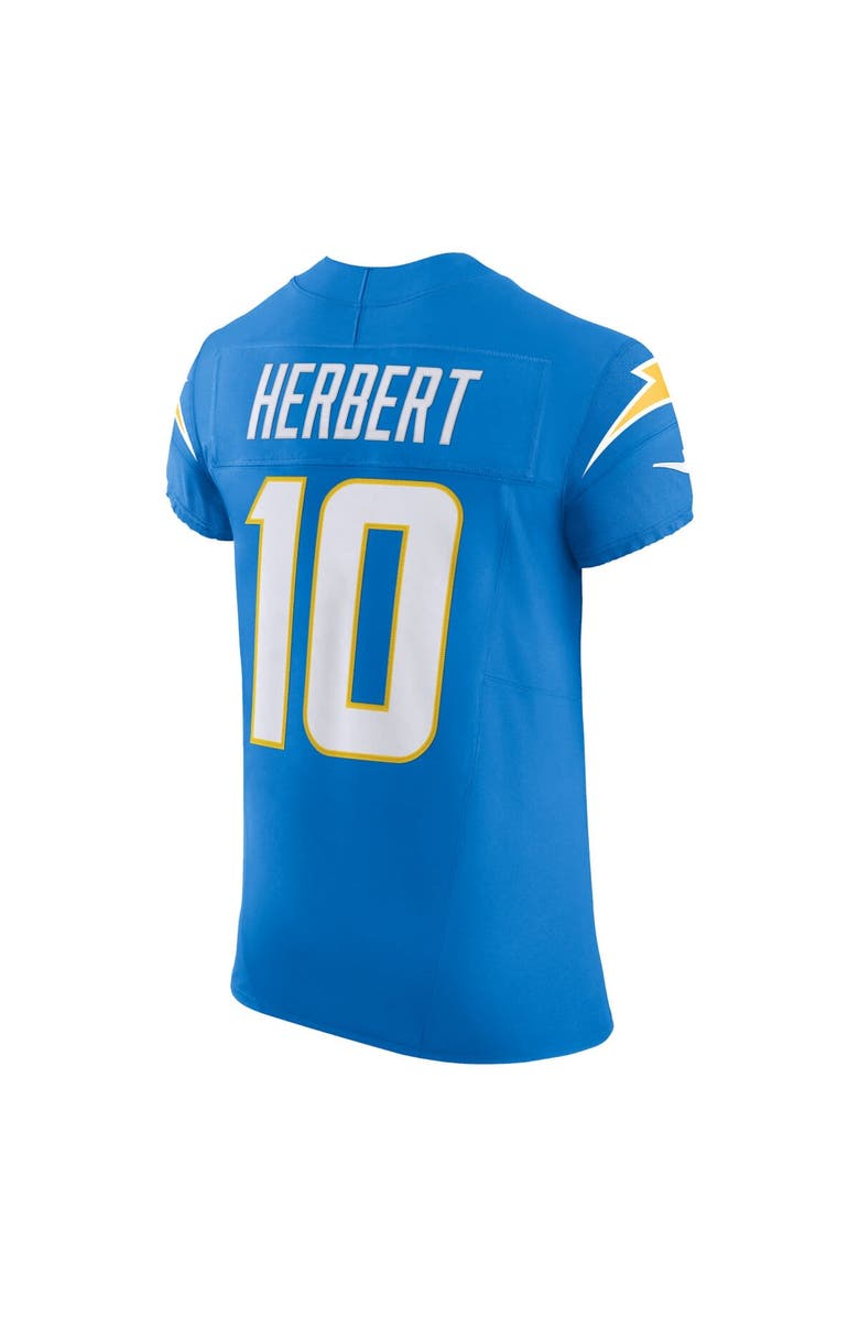 Nike Men's Nike Justin Herbert Powder Blue Los Angeles Chargers  Vapor F.U.S.E. Elite Jersey, Alternate, color, 