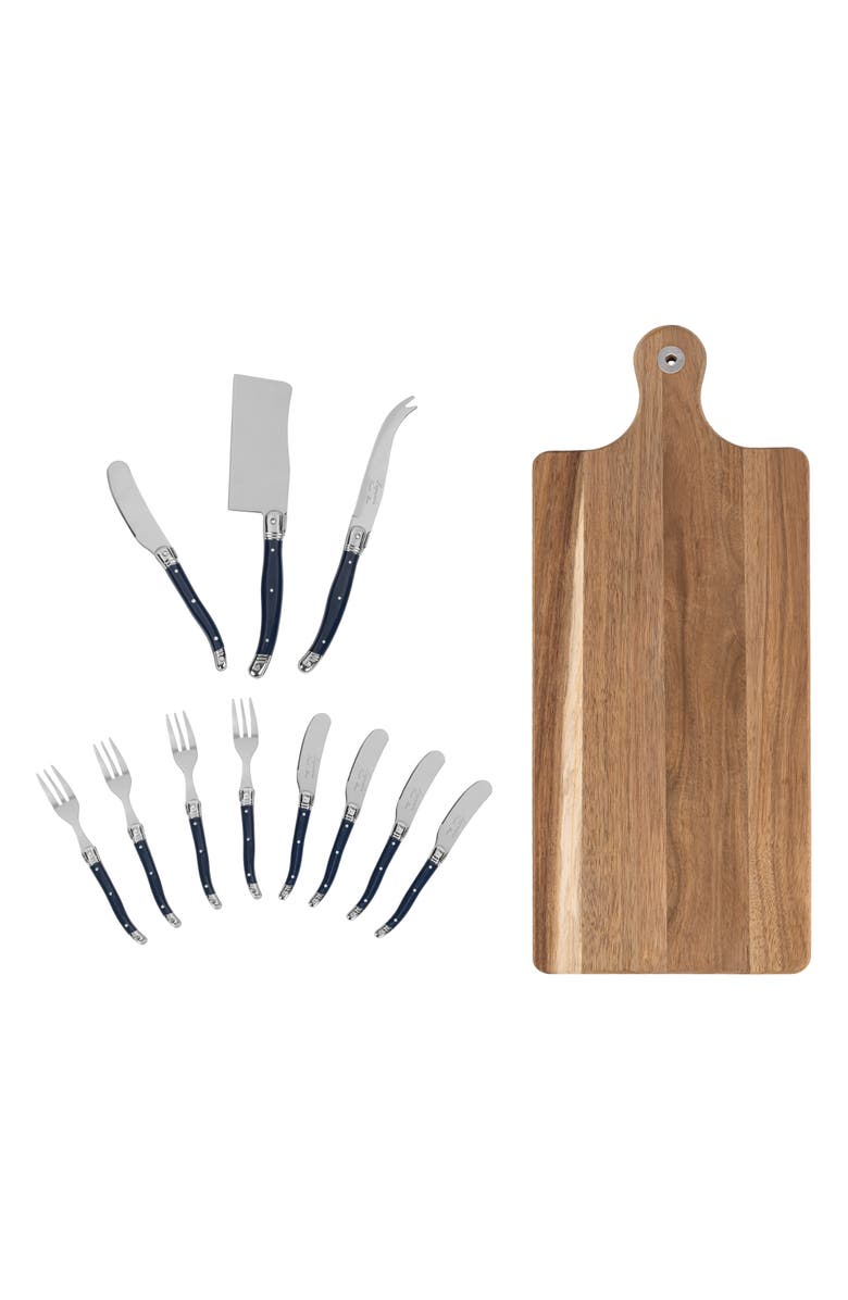 FRENCH HOME Laguiole 12-Piece Assorted Charcuterie Set, Alternate, color, Navy