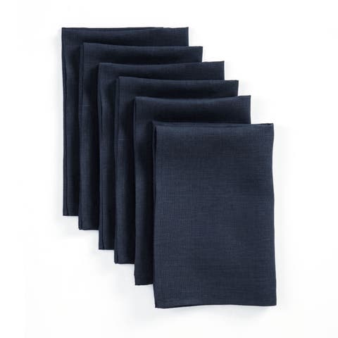 Linen Dinner Napkins - Fete - Set of 6, 20" x 20"