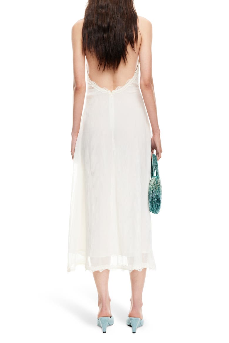 Stars Align Halter Midi Dress, Alternate, color, CREAM