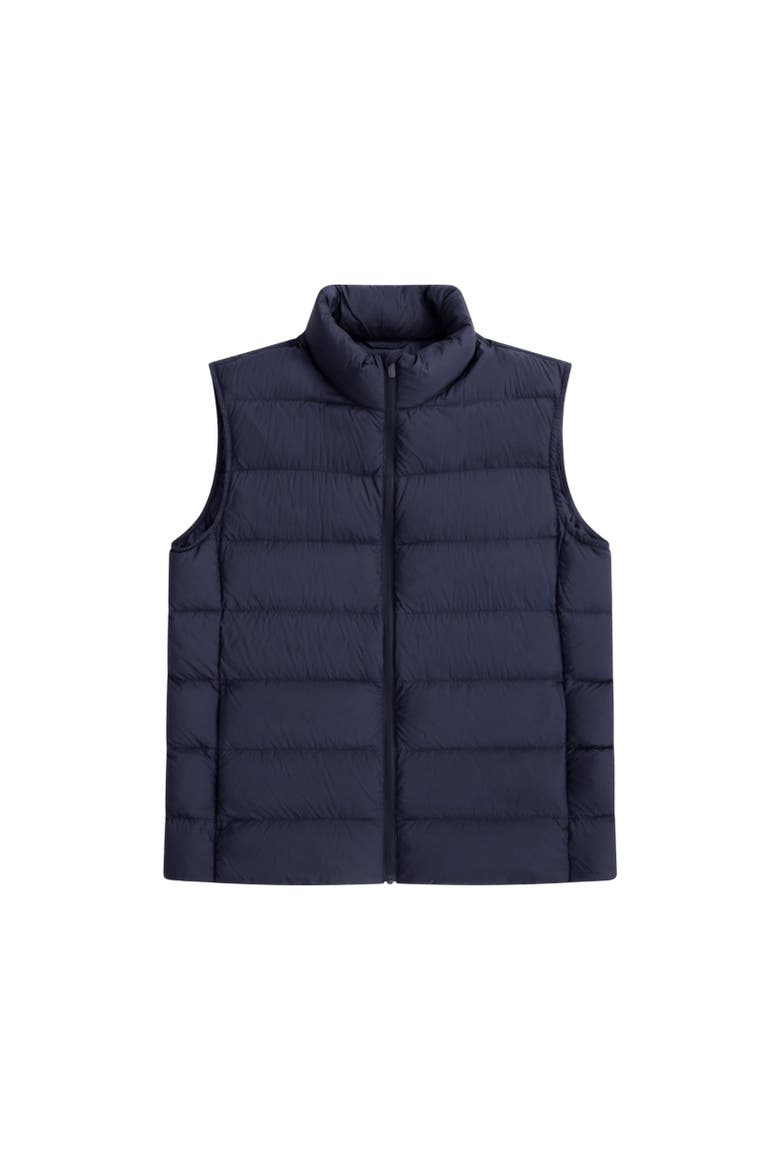 Down Lightweight Vest, Main, color, Navy