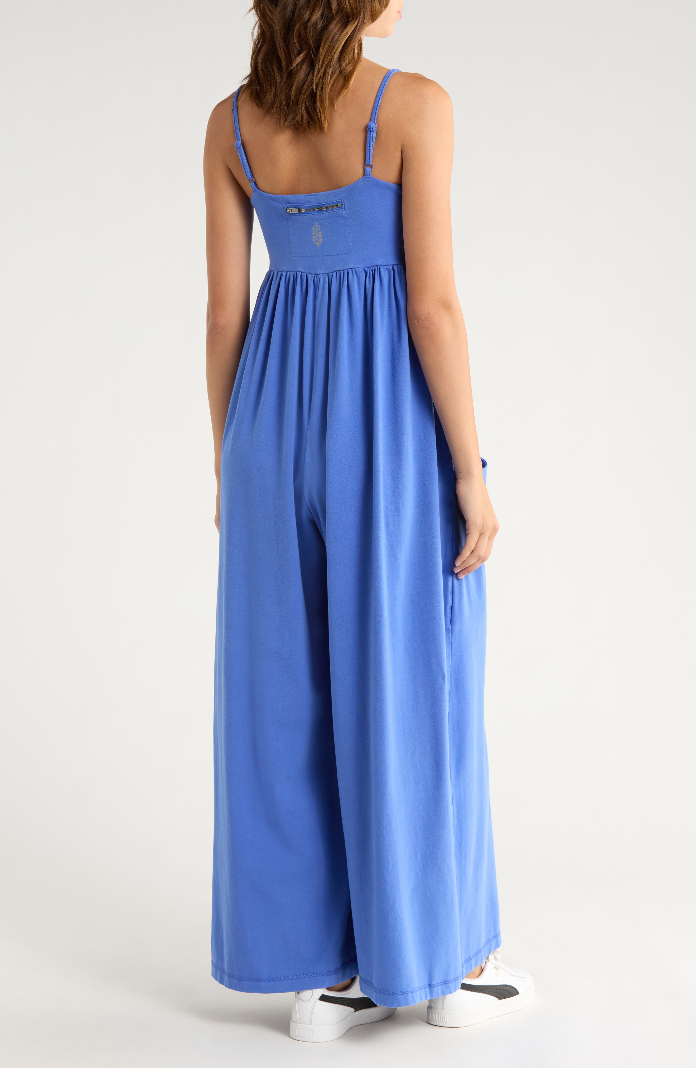 FP Movement Hot Shot Strappy Stretch Cotton Jumpsuit - image 2