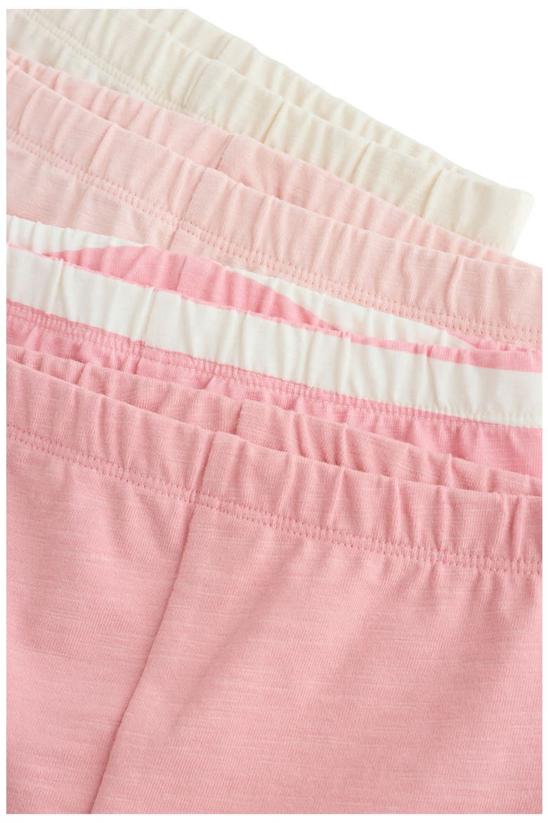 4-Pack Cotton Shorts, Alternate, color, PINK