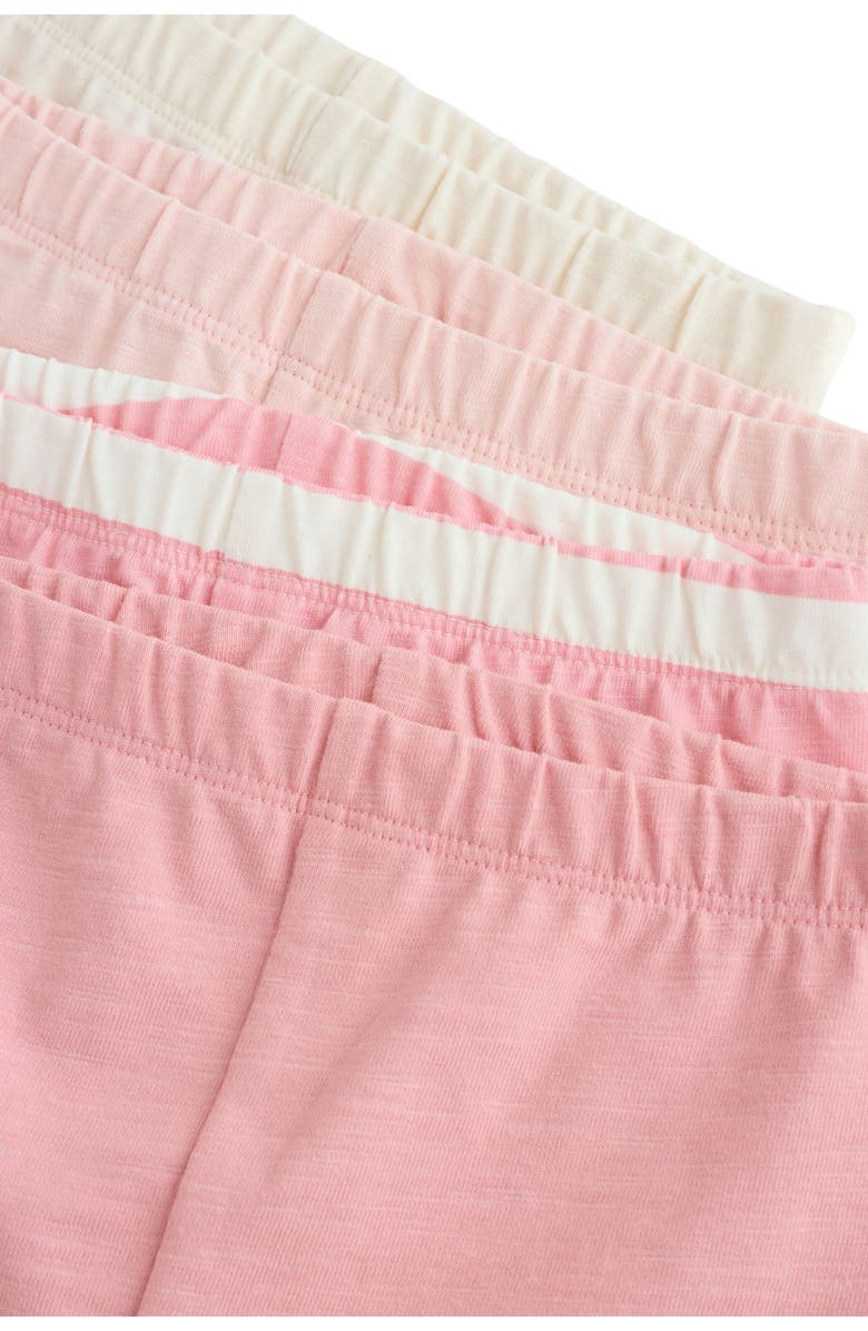 NEXT 4-Pack Cotton Shorts, Alternate, color, Pink