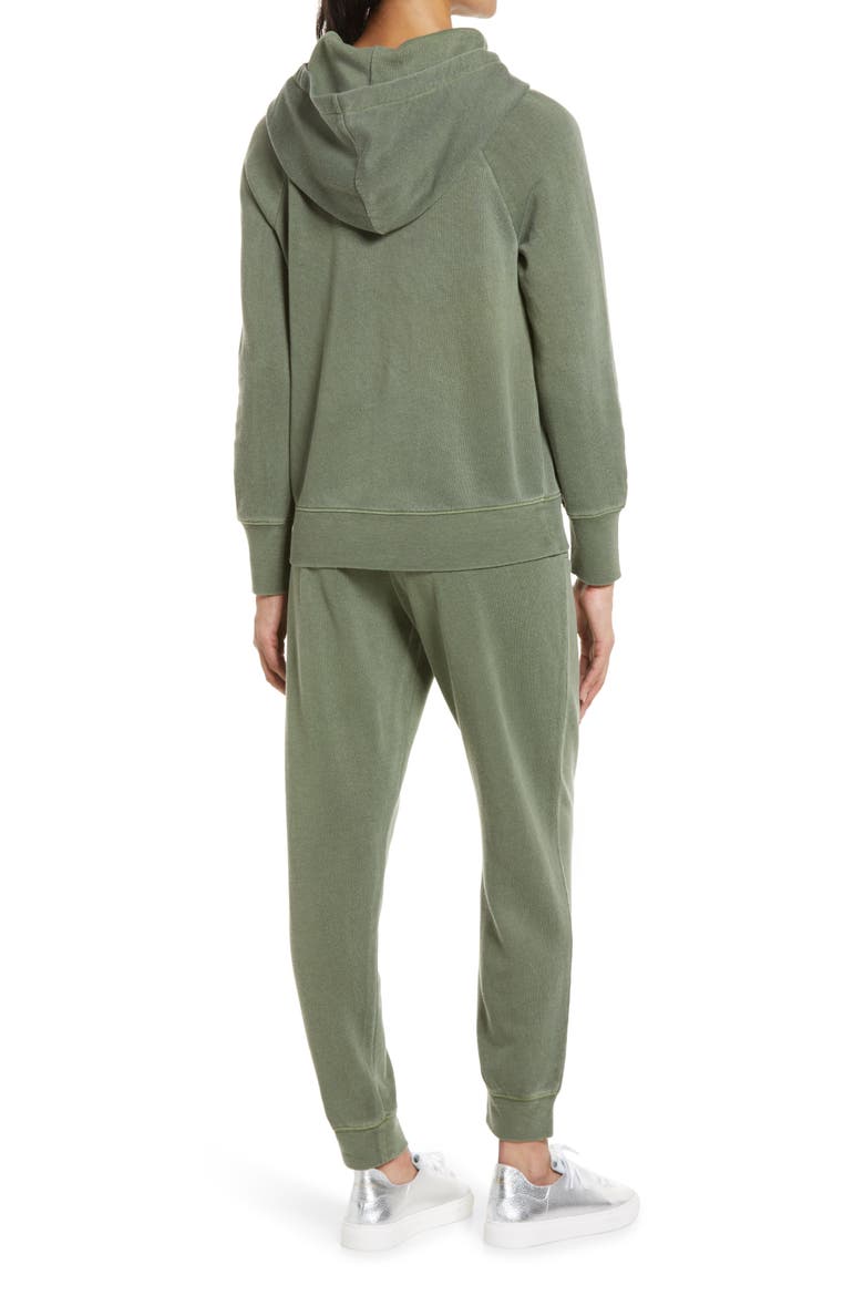 Cozy Pullover Hoodie, Alternate, color, GREEN SORREL