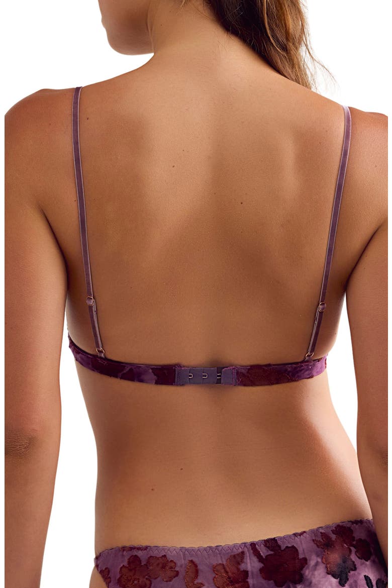 Intimately FP Knit and Tell Plunge Bralette, Alternate, color, POMEGRANATE COMBO