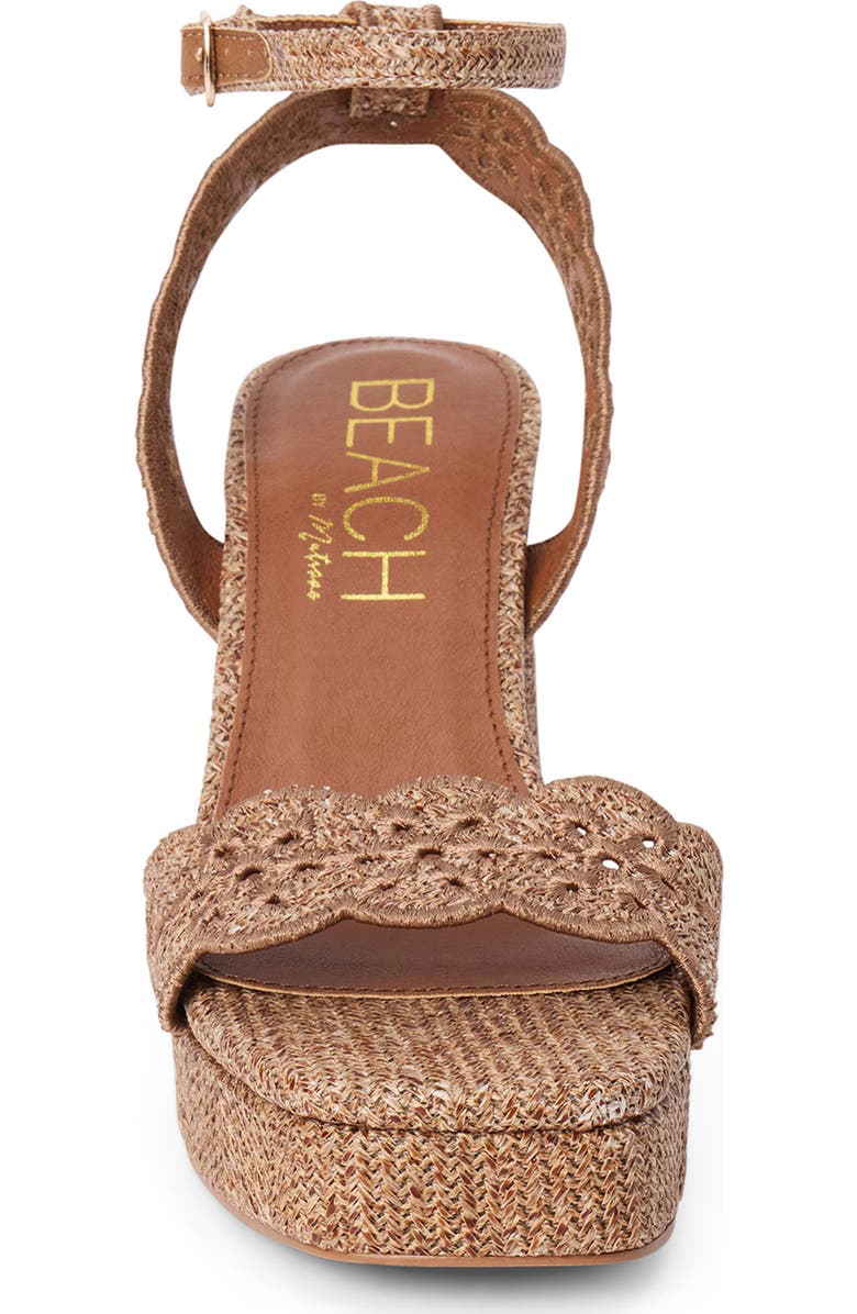 Coconuts by Matisse Maiden Platform Ankle Strap Sandal, Alternate, color, Brown