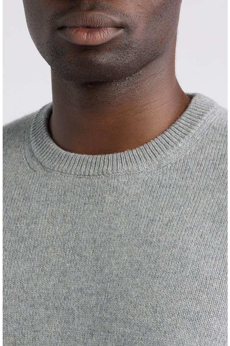 Cashmere Crewneck Sweater, Alternate, color, LIGHT GREY