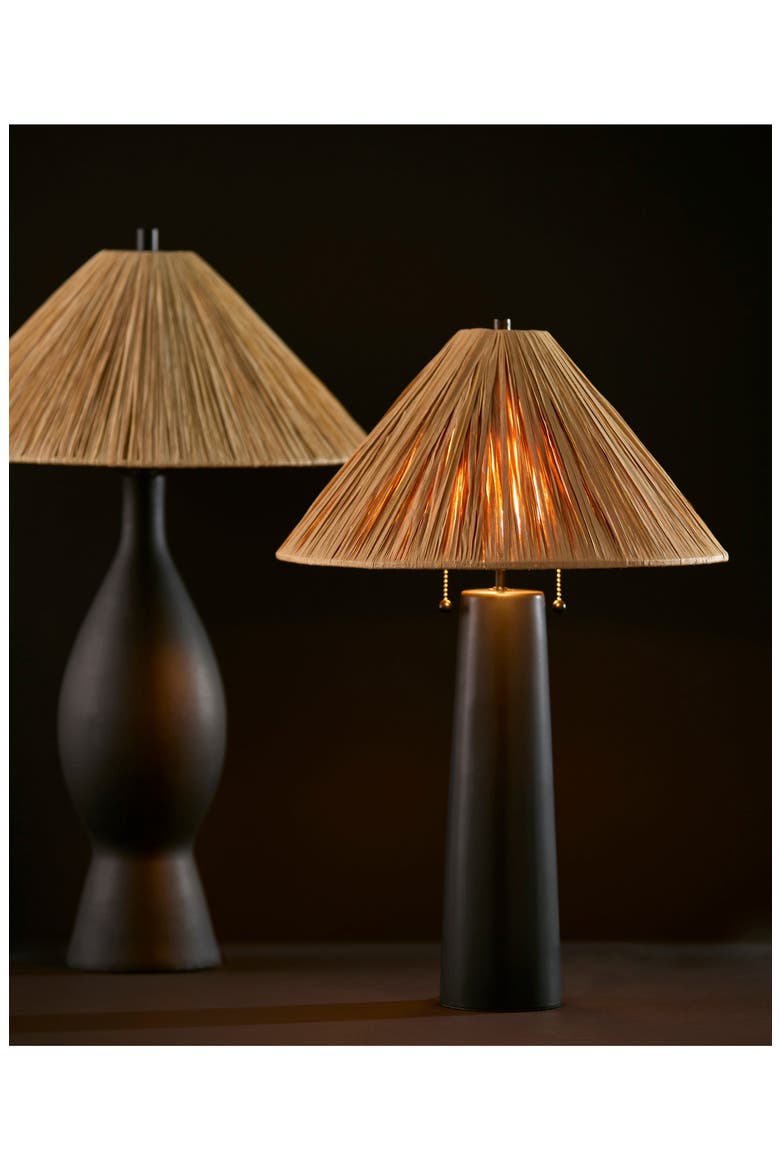 Waylon Table Lamp, Alternate, color, BLACK