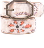 Bed Stu Upswing II Floral Inlay Belt