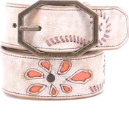 Bed Stu Upswing II Floral Inlay Belt