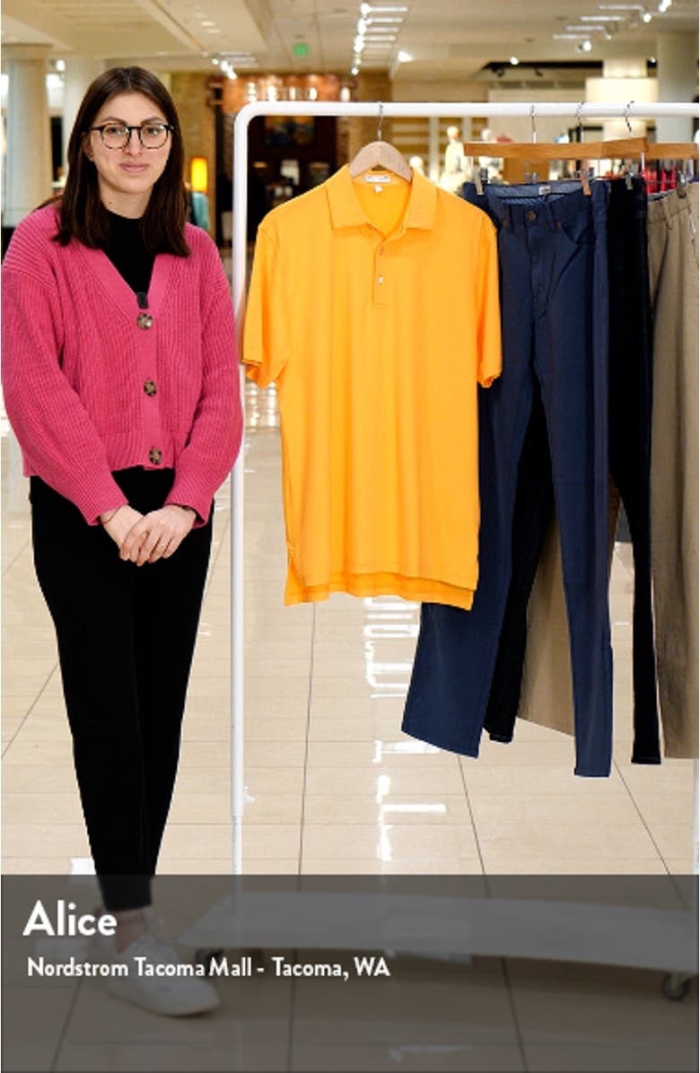 Solid Short Sleeve Performance Polo, sales video thumbnail