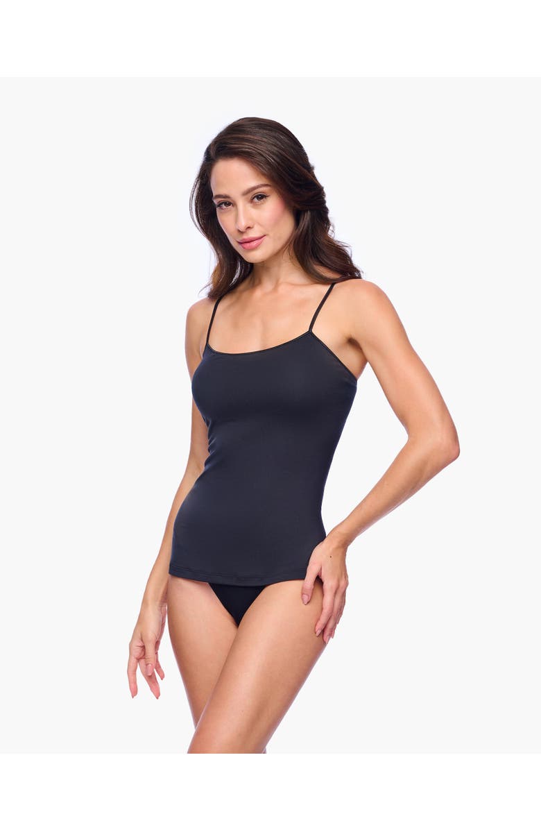 Cosabella Talco Long Camisole, Main, color, Black