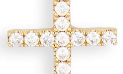 Leith Pave Crystal Pendant Necklace, Earrings & Bracelet Set In Gold