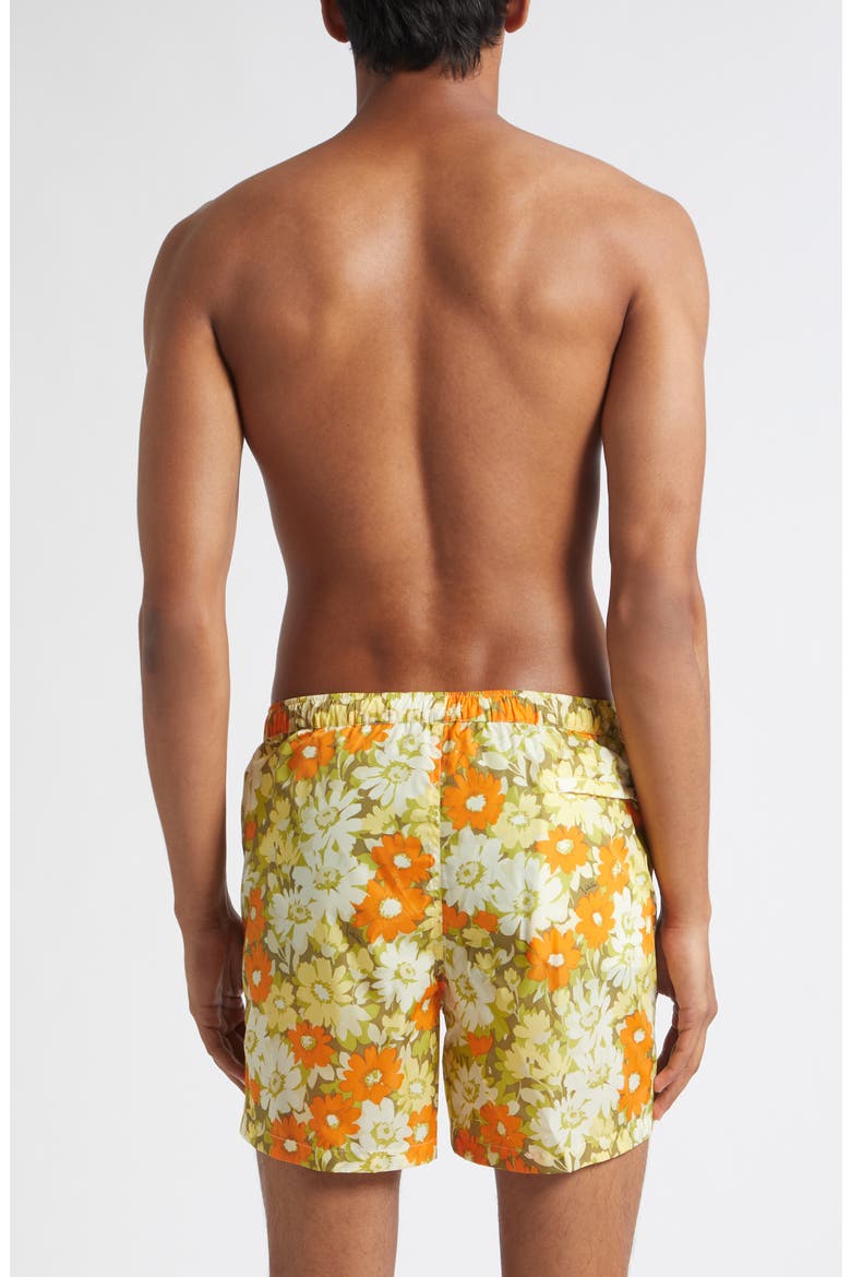 Floral Swim Trucks, Alternate, color, YELLOW MULTI