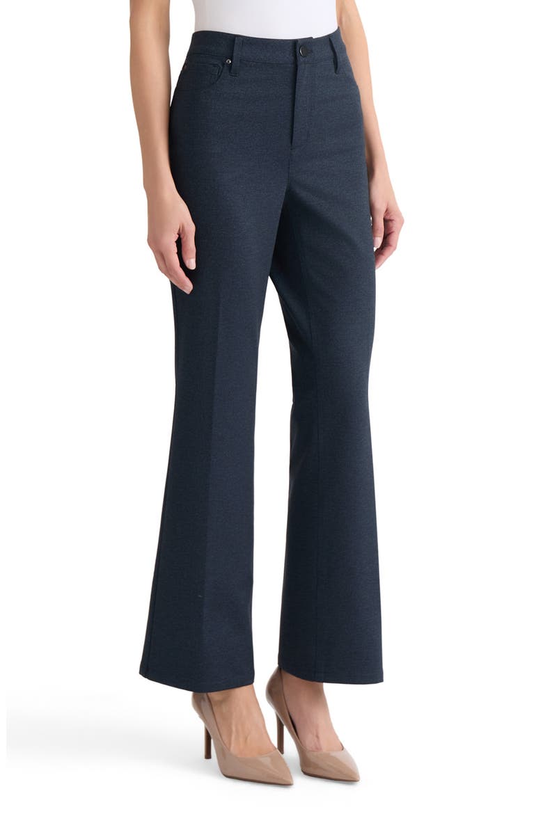 Lexington High Waist Ankle Bootleg Pants, Alternate, color, PACIFIC NAVY MULTI