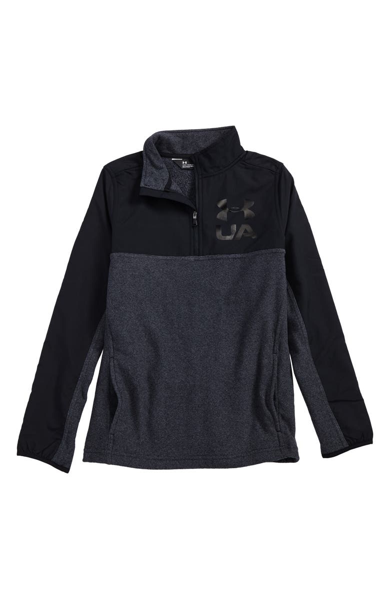 Under Armour Phenom ColdGear<sup>®</sup> Quarter Zip Pullover, Main, color, 