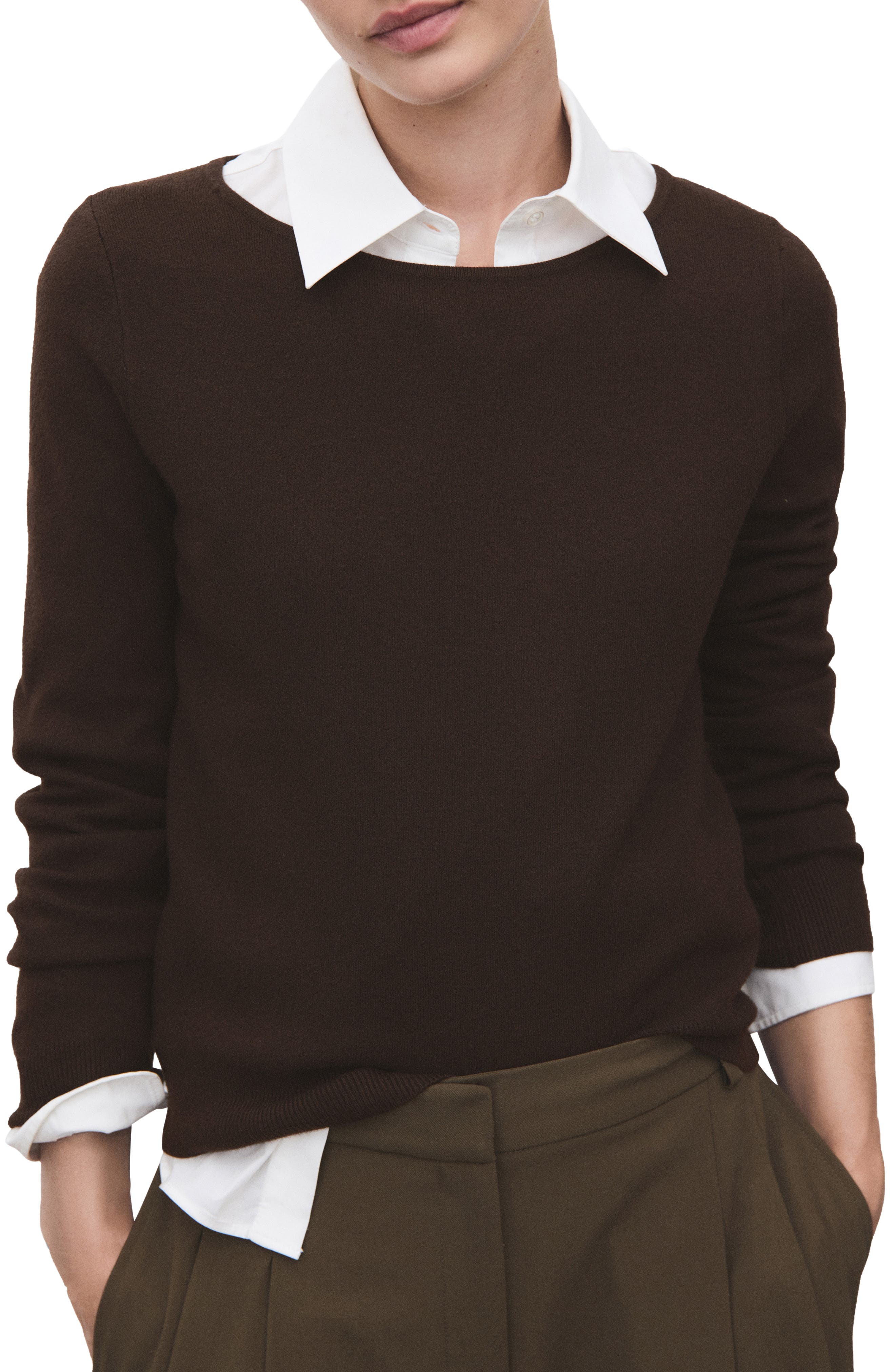Fine Gauge Crewneck Sweater