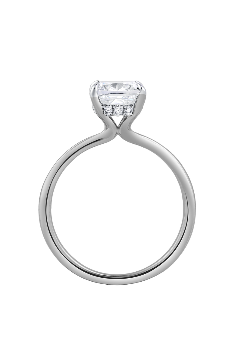 LuvMyJewelry Catherine 14K Gold 2.1 Ct Cushion Lab Grown Diamond Engagement Ring, Alternate, color, 14K White Gold