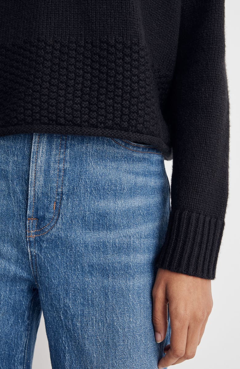 Madewell Sadler Turtleneck Sweater, Alternate, color,