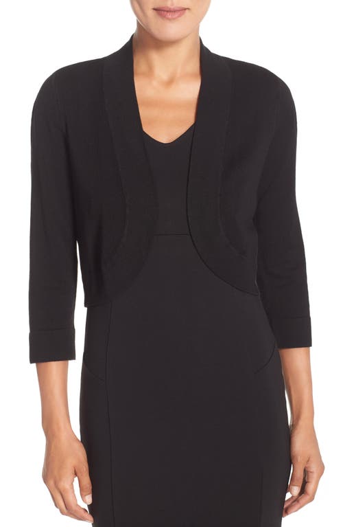 Eliza J Bolero Cardigan in Black  product