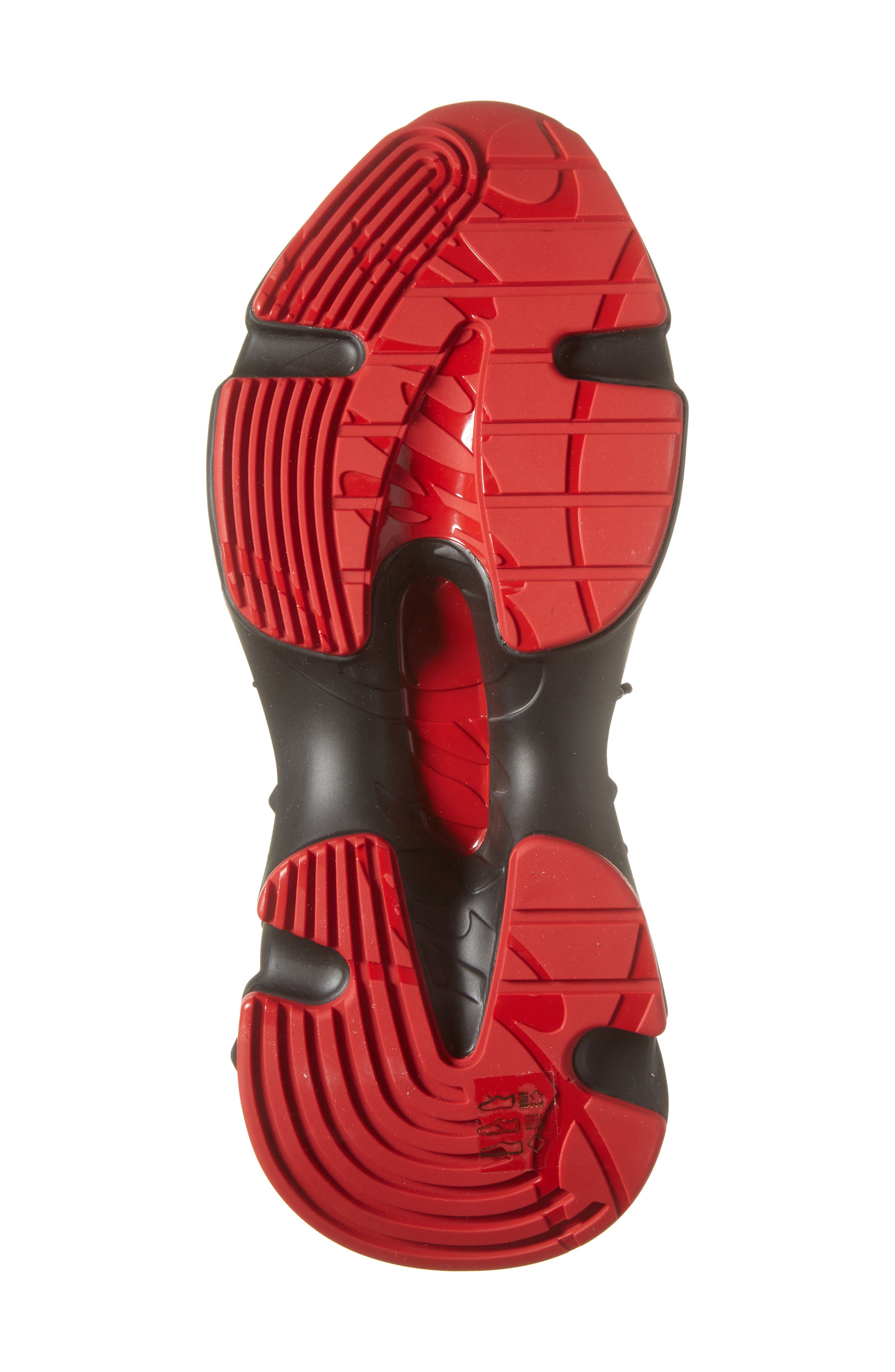 Christian Louboutin Trailnrun Spike Sneaker, Alternate, color, Black