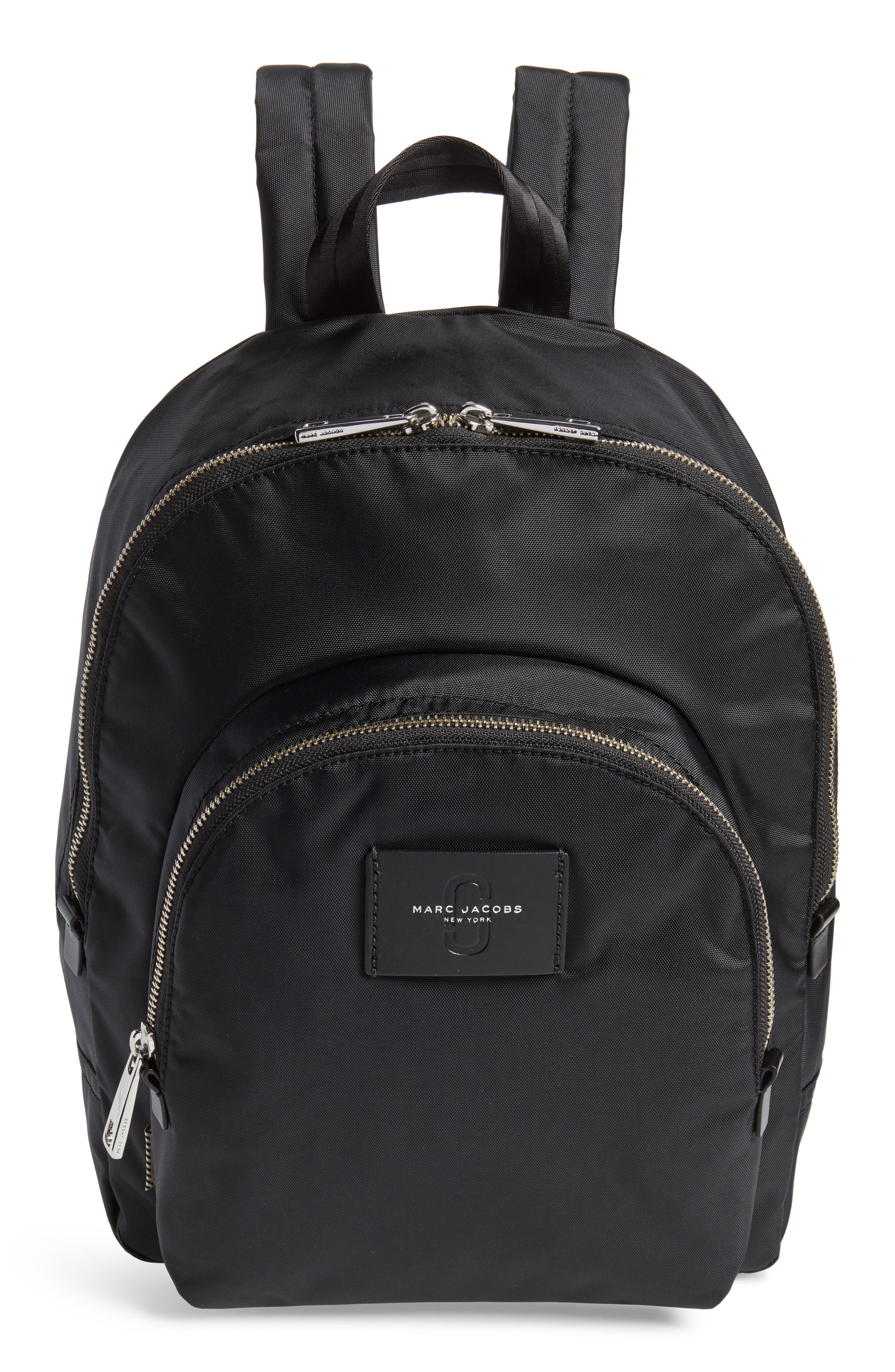 Marc Jacobs Double Pack Nylon Backpack, Main, color, 