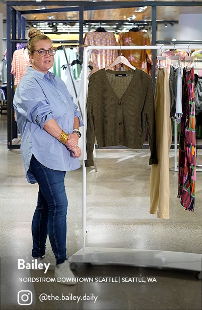 Lea V-Neck Cardigan, sales video thumbnail