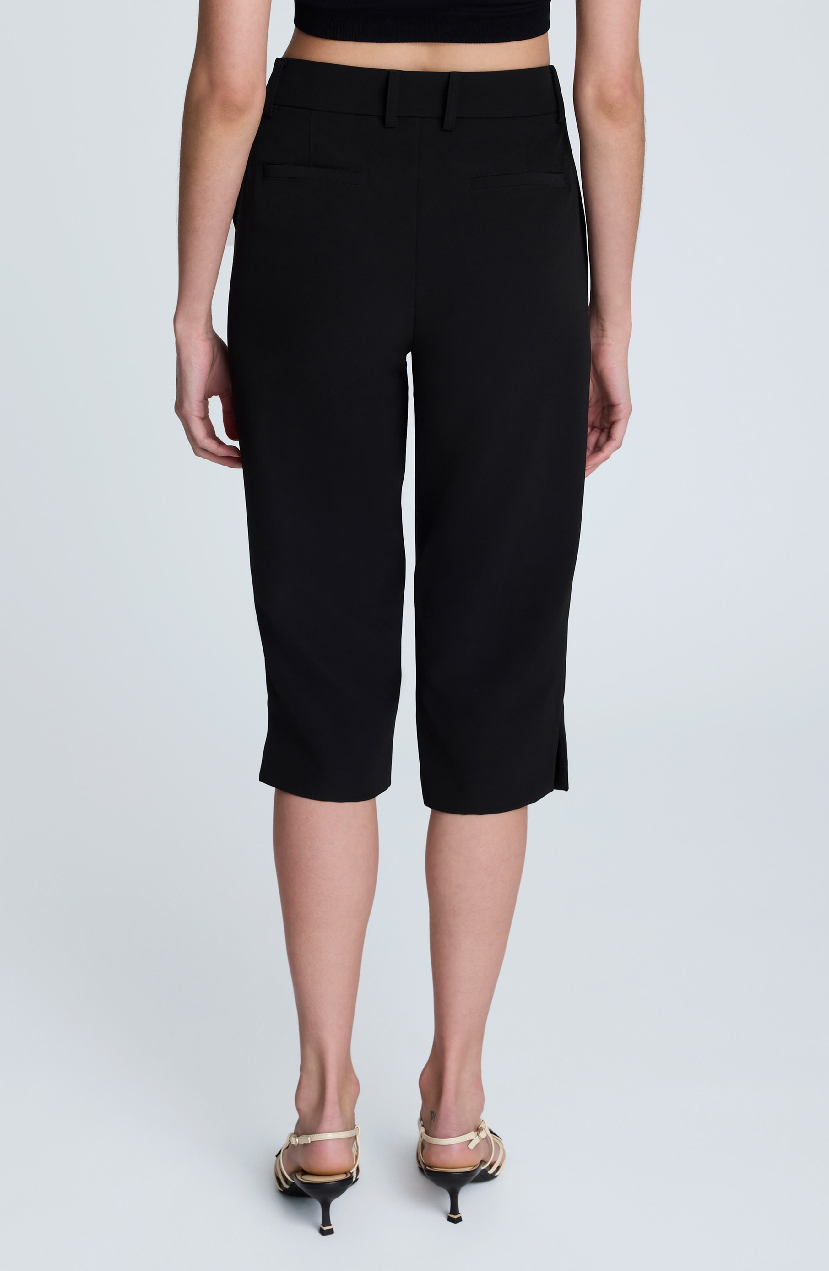 Twill Pedal Pusher Pants (Women) | Nordstrom