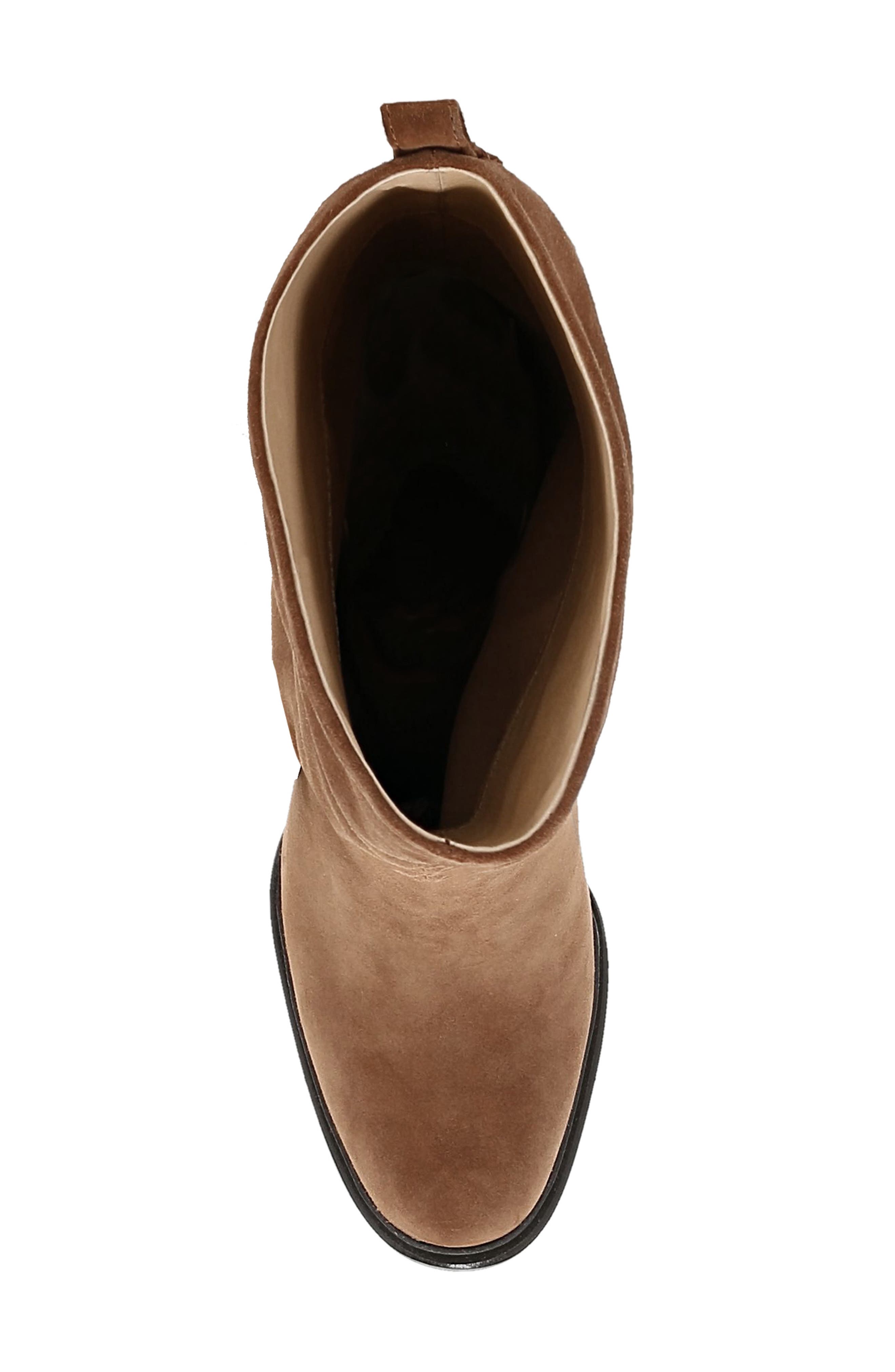 Frye Alex Softy Slouch Knee High Boot, Alternate, color, Bark