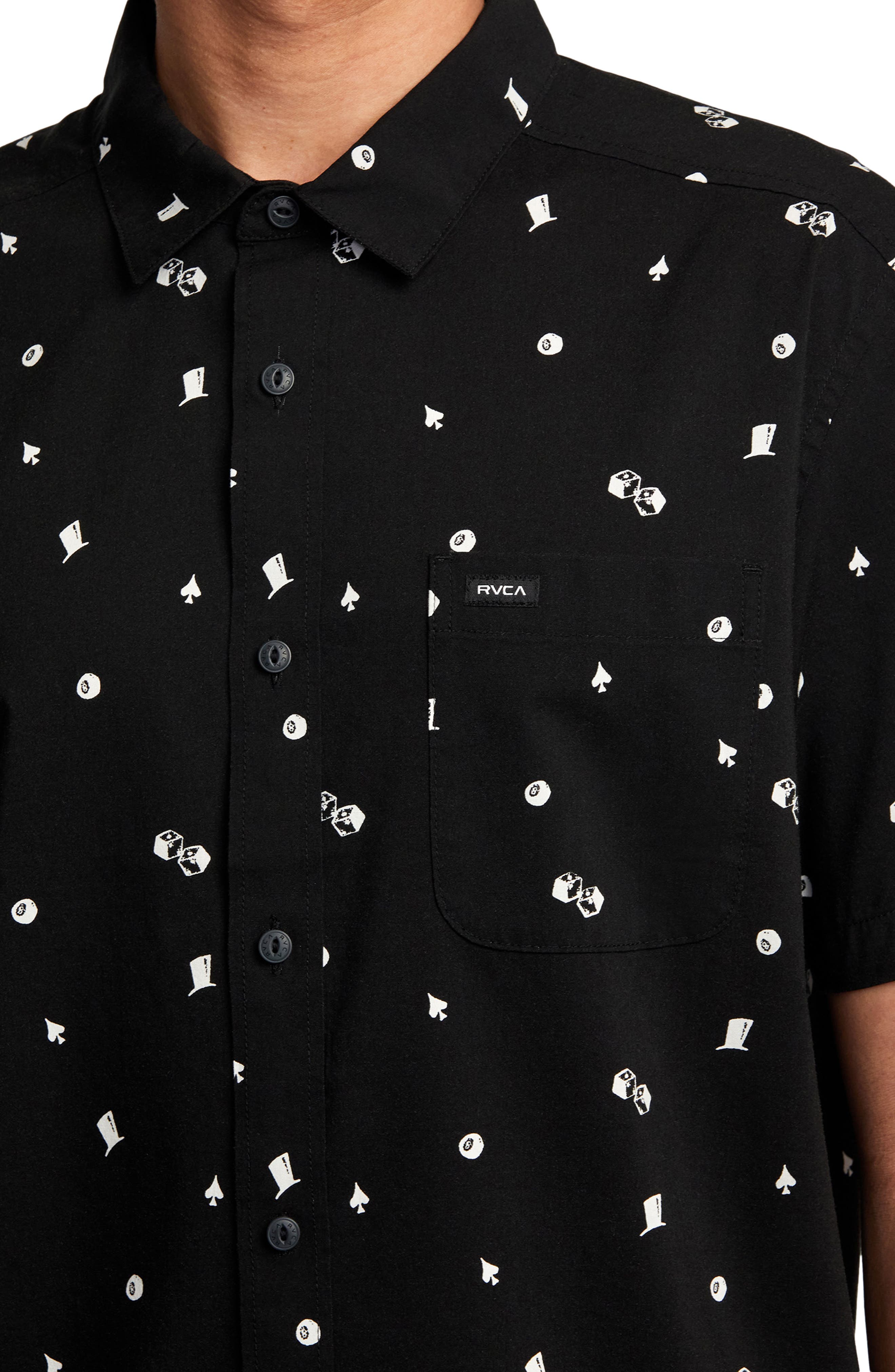 Degenerate Short Sleeve Button-Up Shirt - image 2