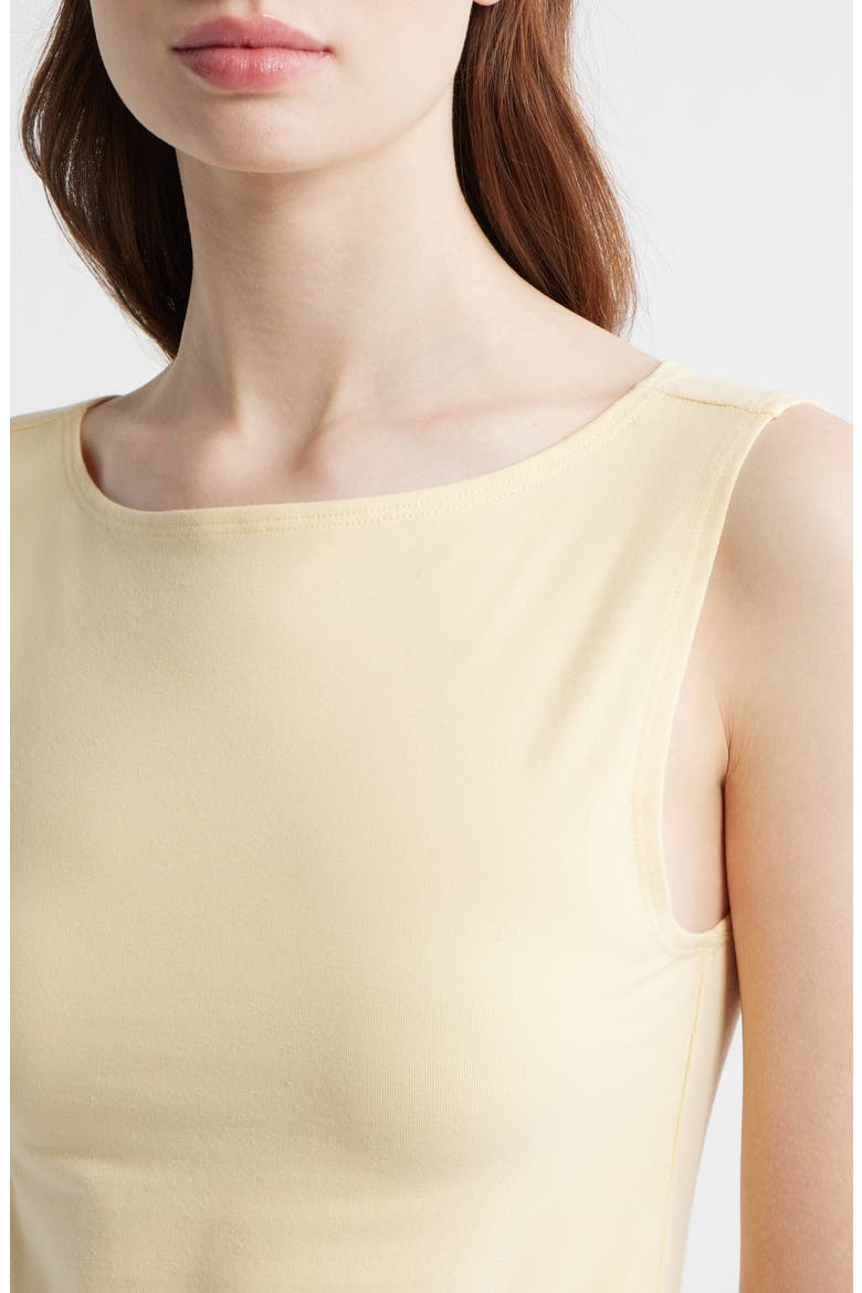 Dusk Stretch Knit Top, Alternate, color, PARMESAN