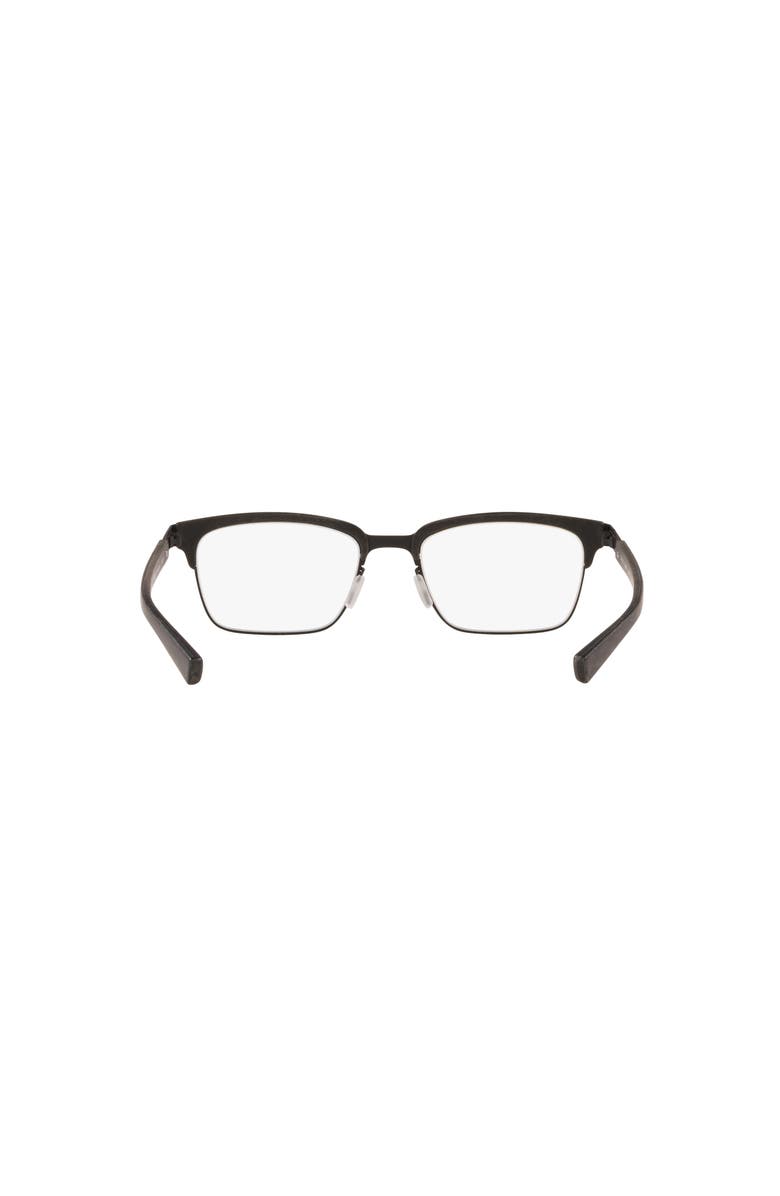 Costa 52mm Rectangle optical glasses, Alternate, color, Black