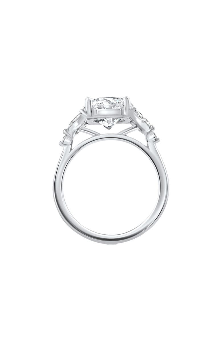 Bliss Diamond Certified 3.65Ct Round & Marquise Diamond Engagement Ring 14k Gold, Alternate, color, 