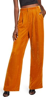 Endless Rose Velvet Wide Leg Pants