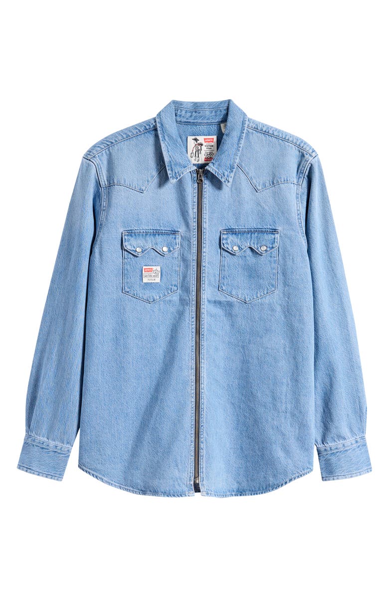 Levi's<sup>®</sup> x Disney Pixar<sup>®</sup> Toy Story Denim Shacket, Alternate, color,