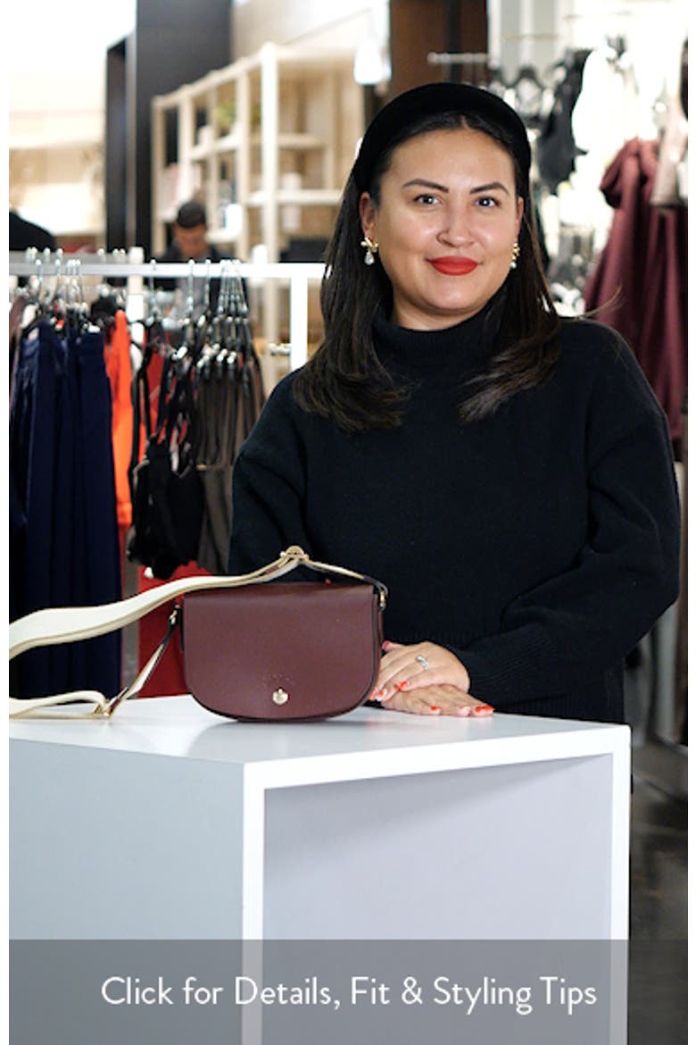 Small Empure Leather Crossbody Bag video
