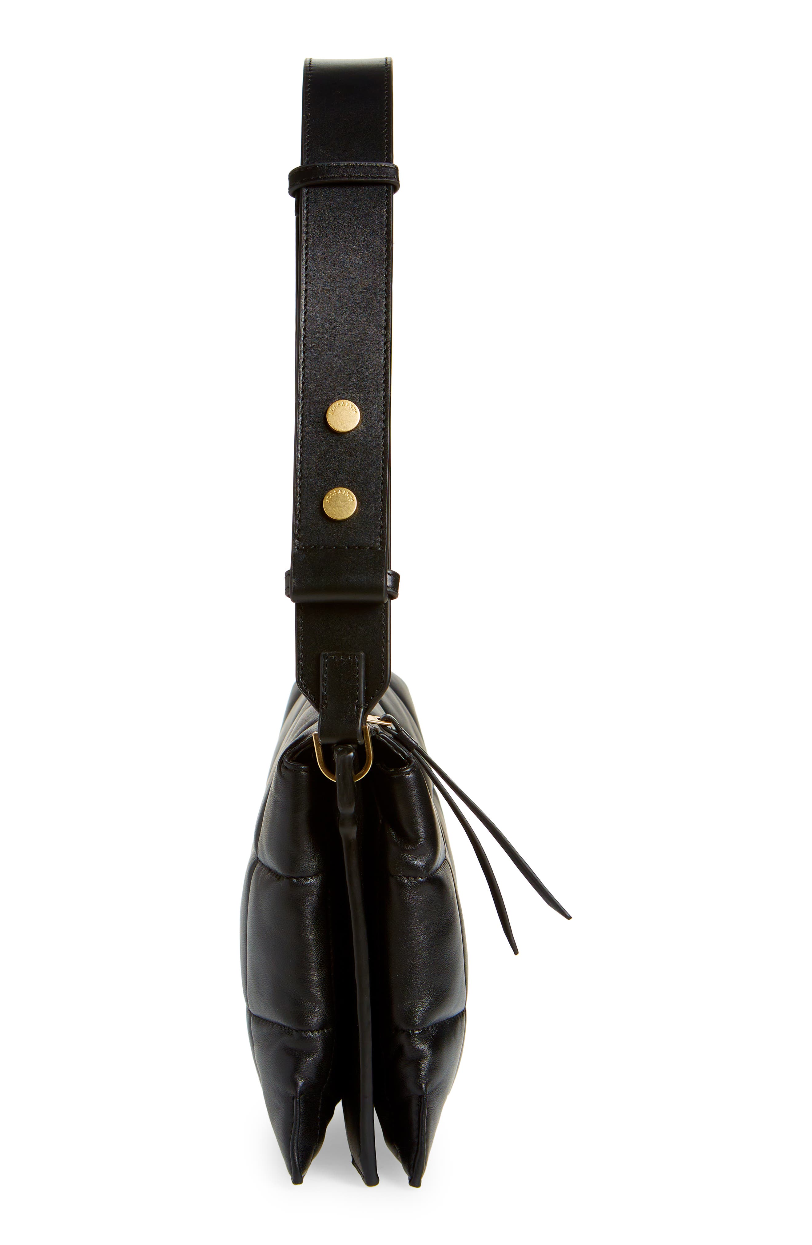 AllSaints Sheringham Quilted Shoulder Bag, Alternate, color, 