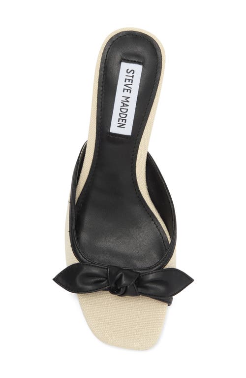 Shop Steve Madden Calix Mule Sandal In Bone Multi