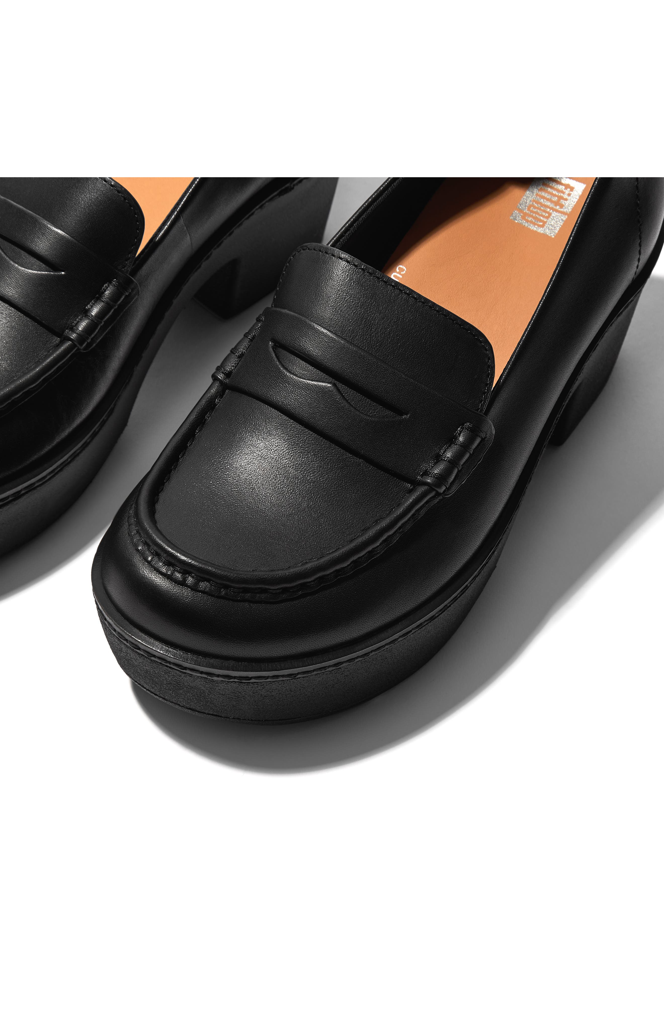 FitFlop Pilar Platform Loafer, Alternate, color, 
