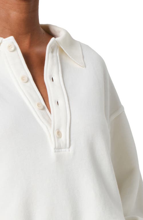 Citizens Of Humanity Remi Collared Sweatshirt In Pashmina
