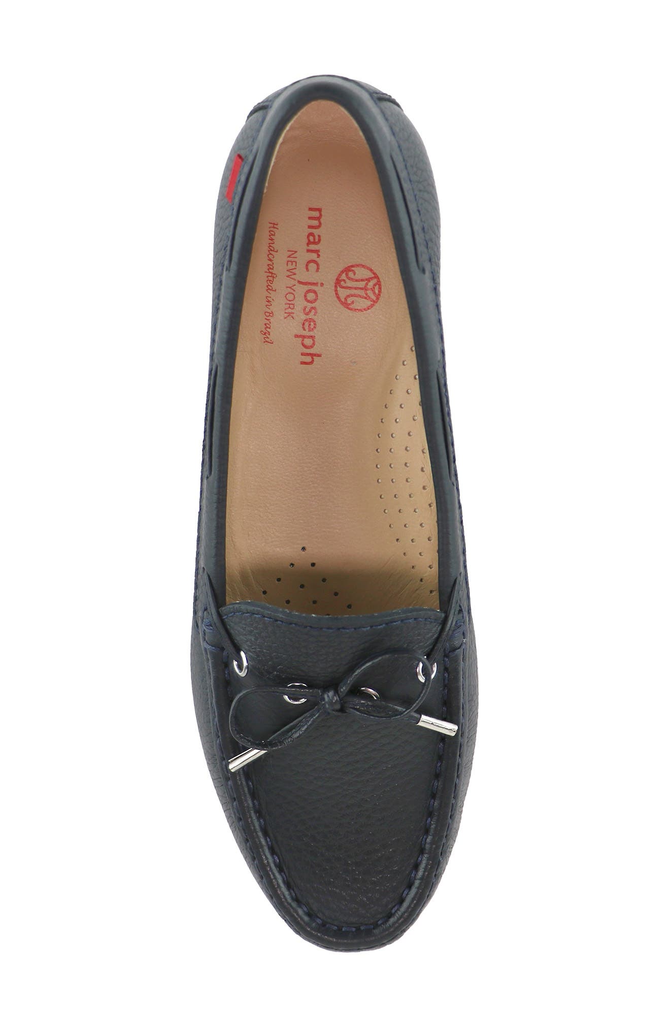 Marc Joseph New York Diana St Loafer, Alternate, color, Navy Grainy