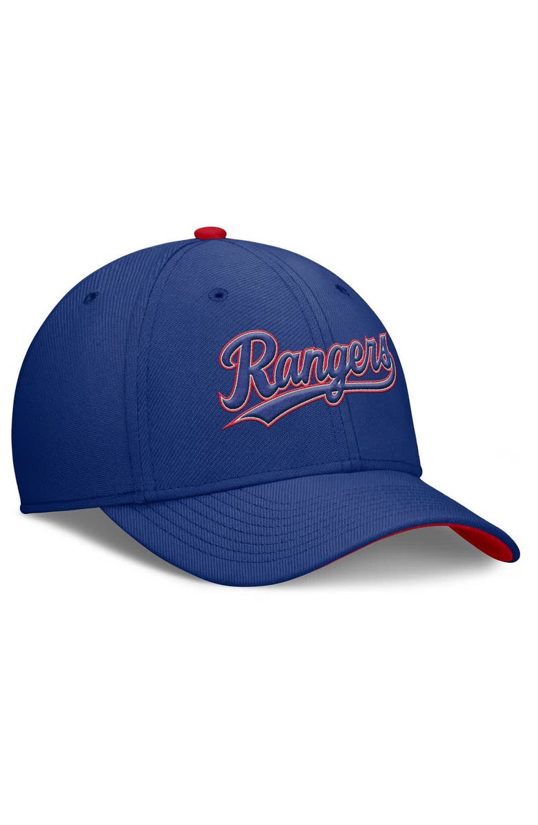 Nike Men's Nike Royal Texas Rangers Primetime Rise Dri-FIT Flex Hat, Alternate, color, Royal