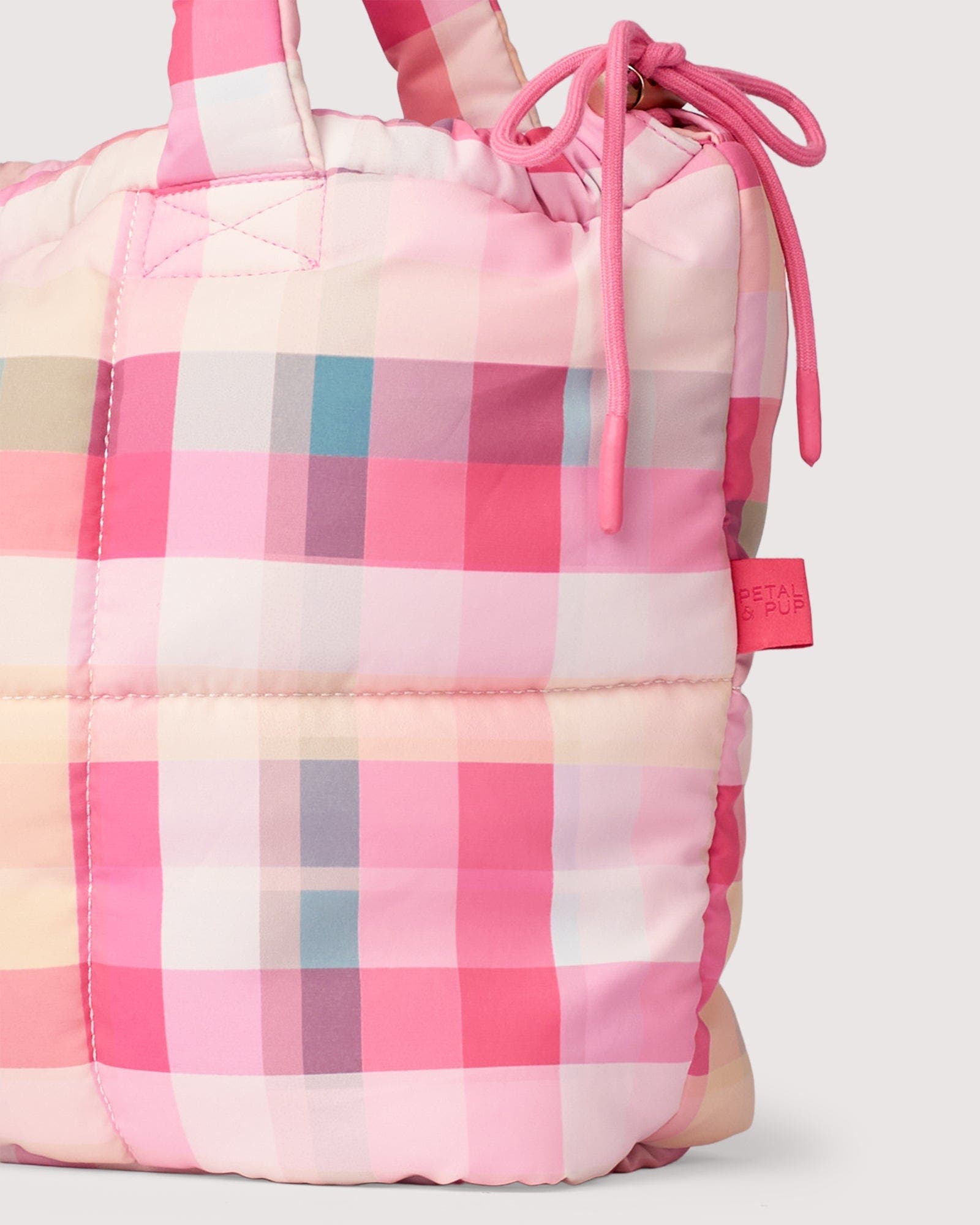 Marshmallow Midi Tote, Alternate, color, Pink Picnic